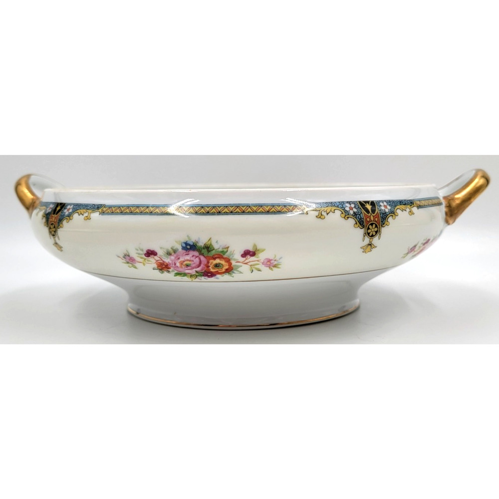Noritake N23 Pattern Japan Oval Covered Vegetable Bowl "8 No Lid 1911 - 1950